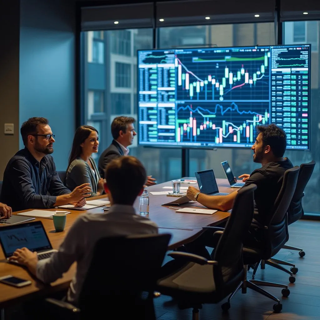Consultores de FinanzasArg en una reunión estratégica
