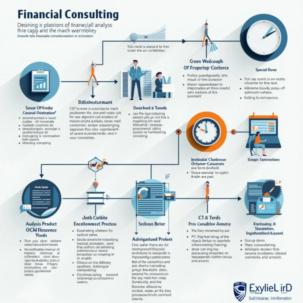 Diagrama del proceso de consultoría financiera